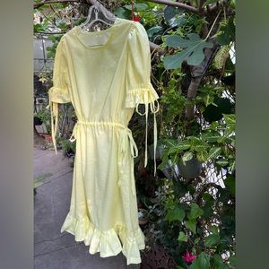 Summer semi sheer dress